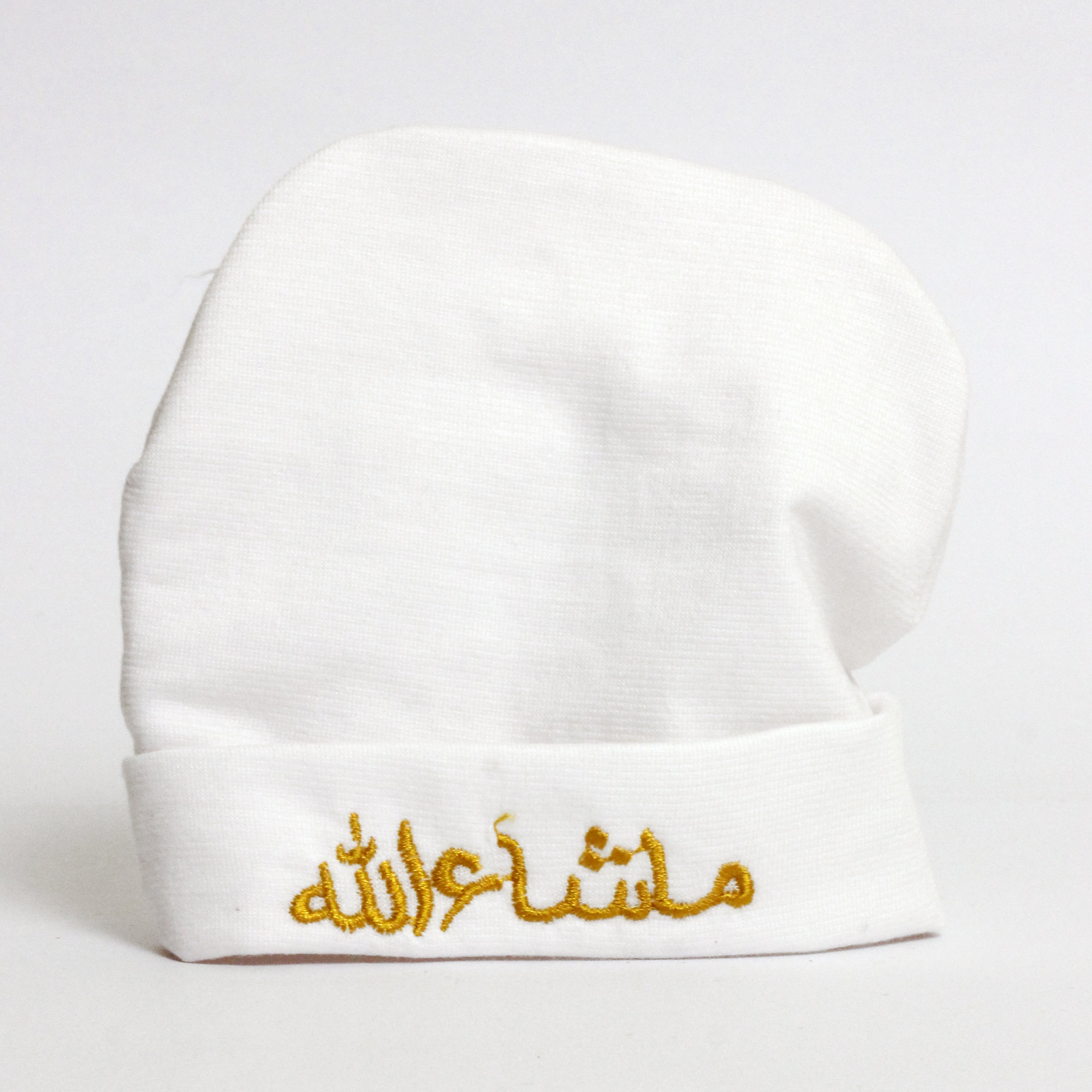 Mashallah Embroidered Baby Cap