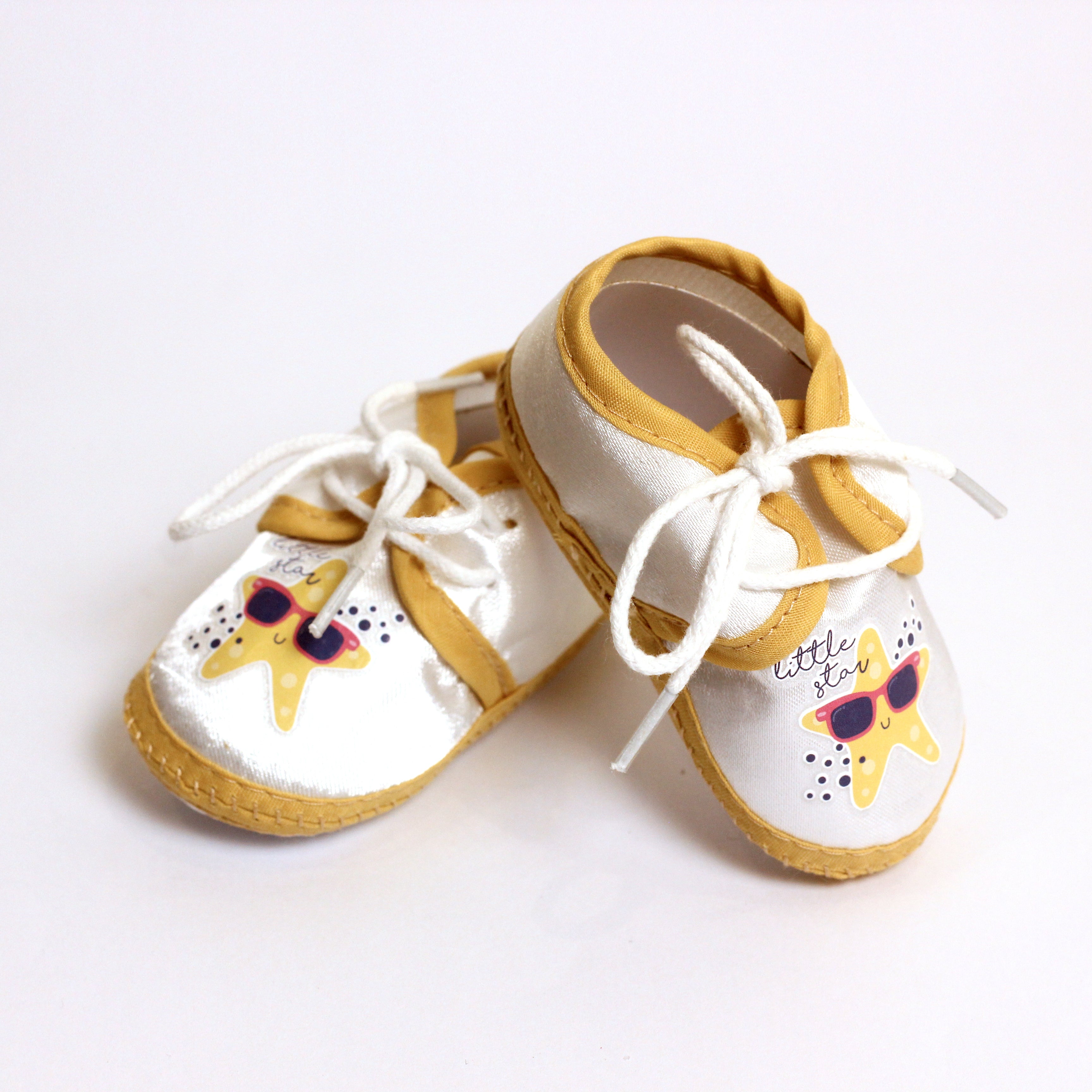 Baby Booties Good Baby Beige - Sunshine