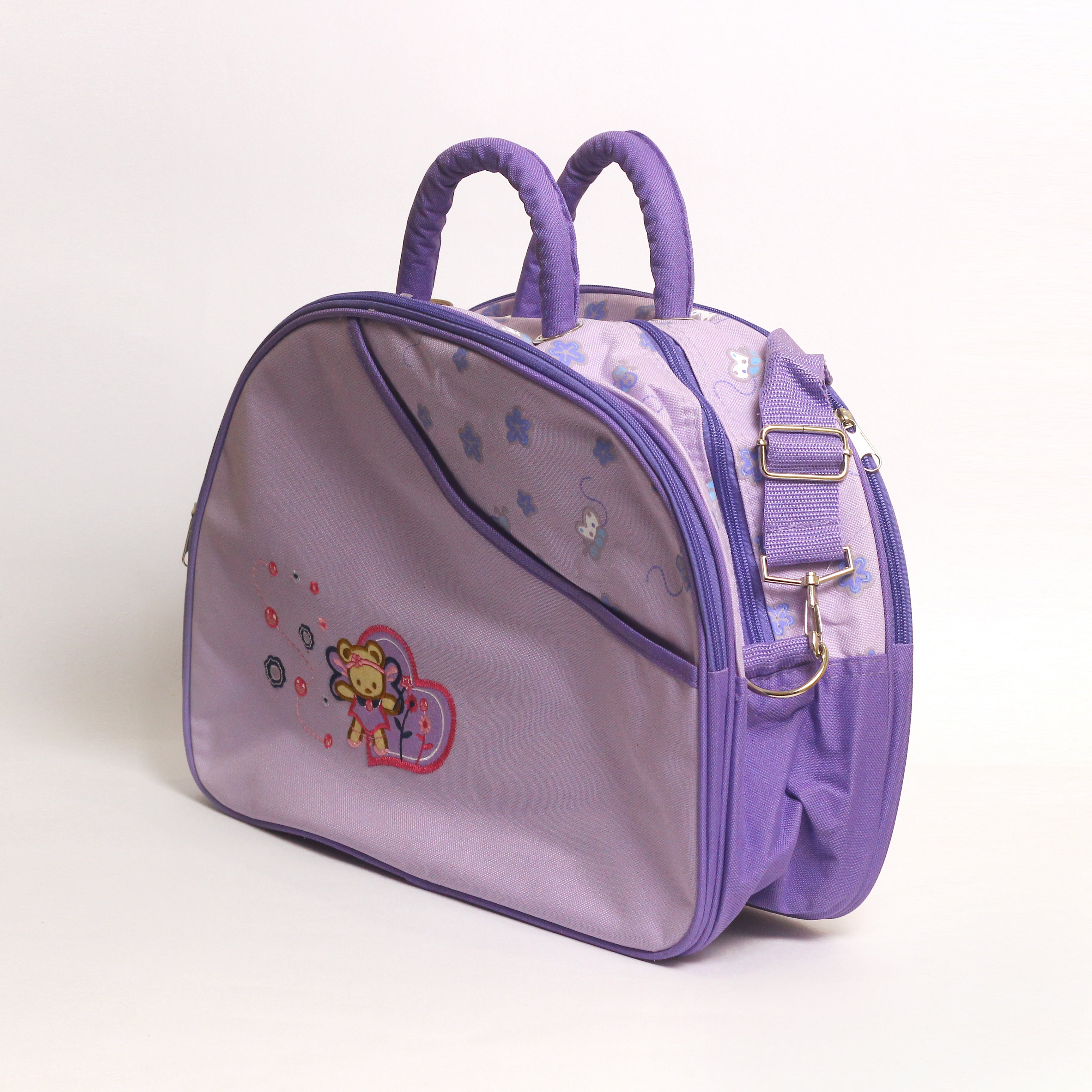 Baby Sunny Day Diaper Bag Bear Purple - Sunshine