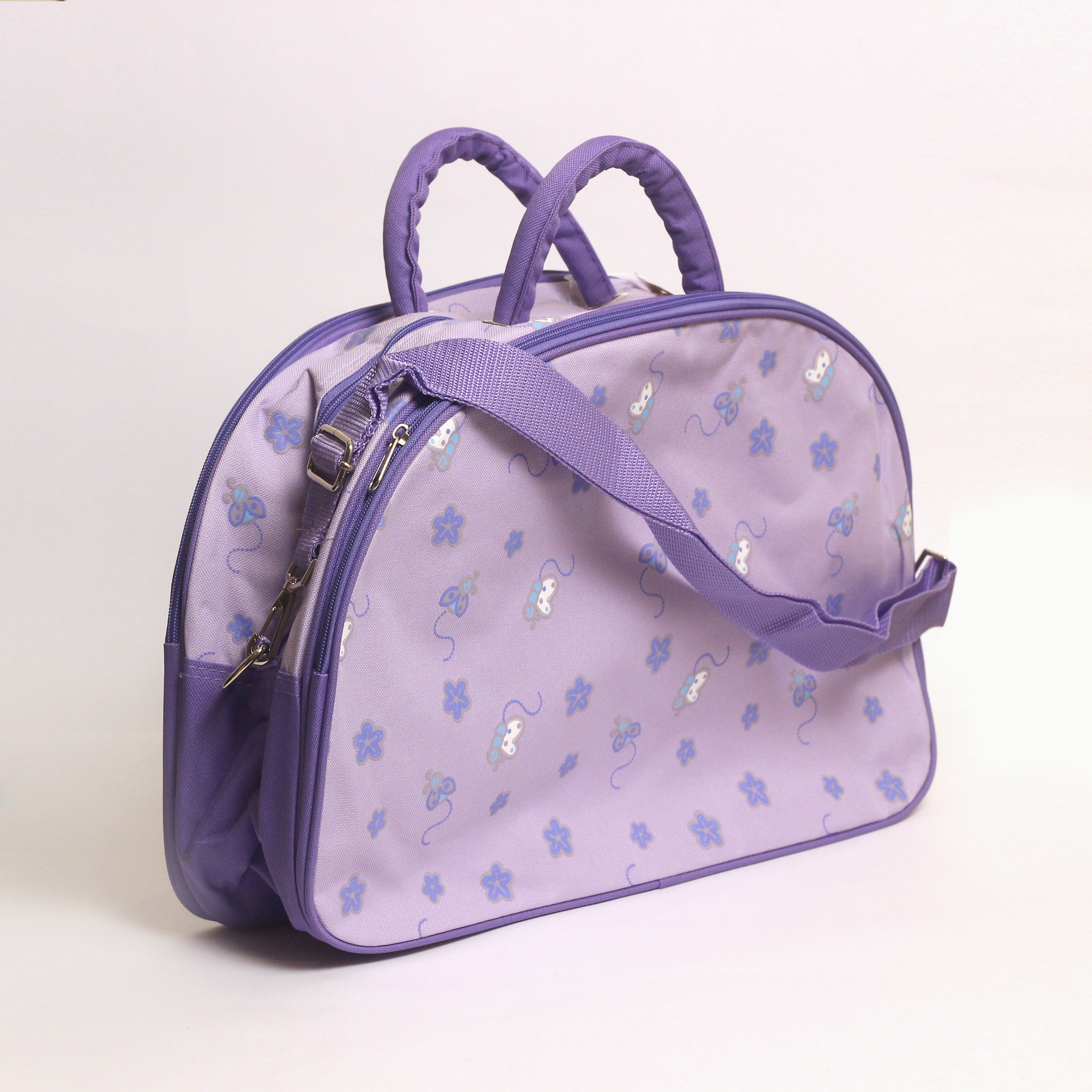 Baby Sunny Day Diaper Bag Bear Purple - Sunshine