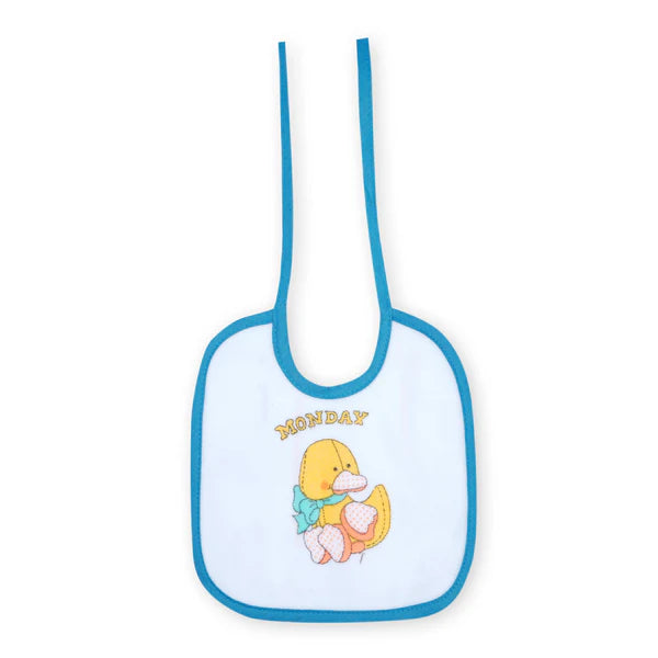 Imported Waterproof Seven Days Baby Bib Sunday Monday Bibs Set