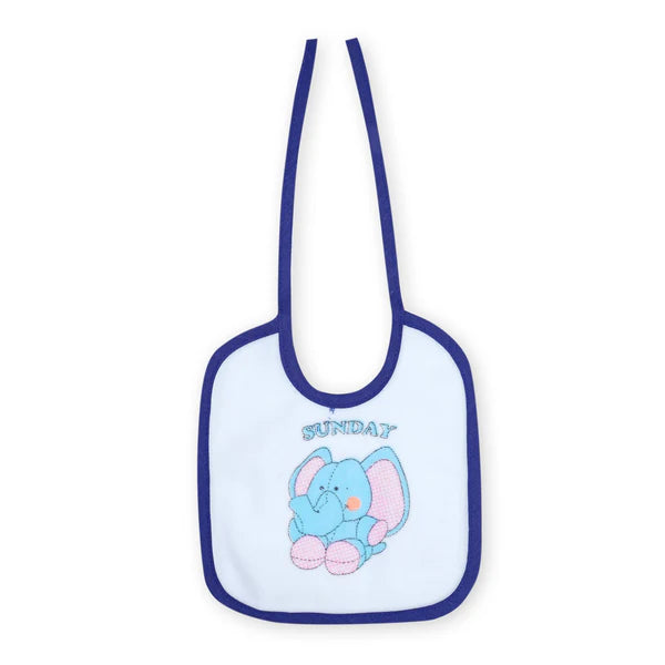 Imported Waterproof Seven Days Baby Bib Sunday Monday Bibs Set