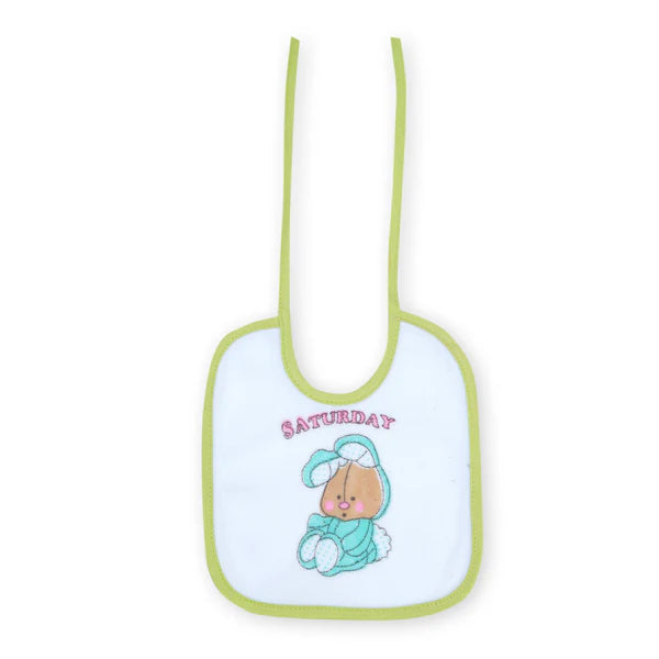 Imported Waterproof Seven Days Baby Bib Sunday Monday Bibs Set