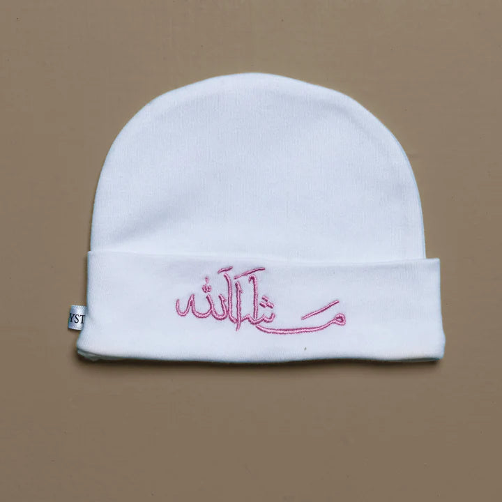 Mashallah Embroidered Baby Cap